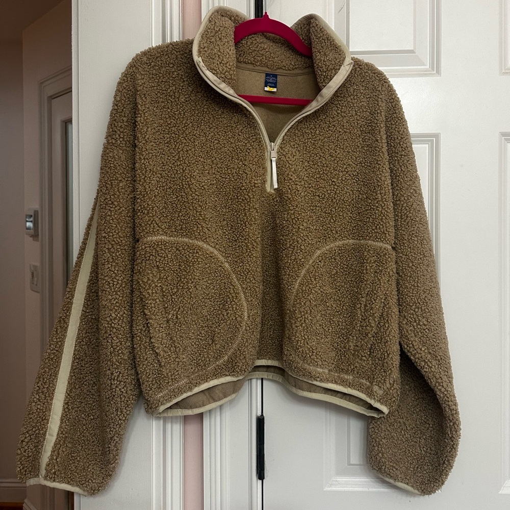 Old Navy Brown Teddy Jacket